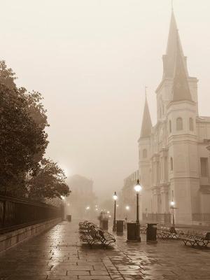 Jackson Square Fog Sepia Jackson Square Fog Sepia