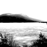 Lake George Frozen Over