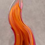 #11242511 Solid Sculpture 12''HX4''WX1.75D Flame design $150.00