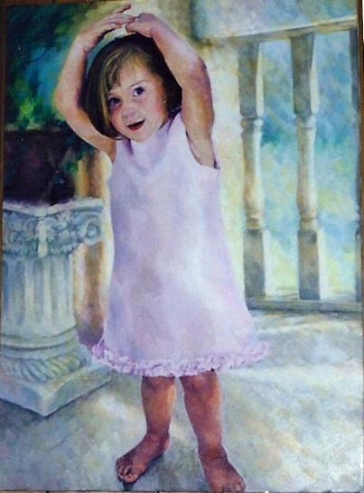 Portrait of Sharine's daughter