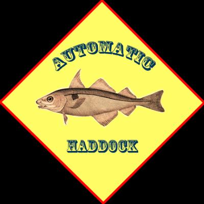 Automatic Haddock Logo.  Photoshop. 2016.