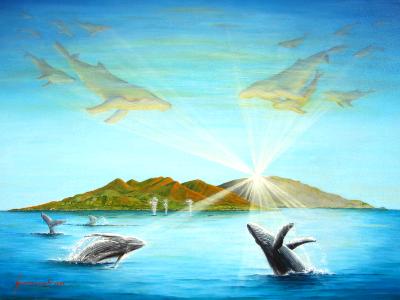 "THE WHALES OF MAUI, HAWAII"