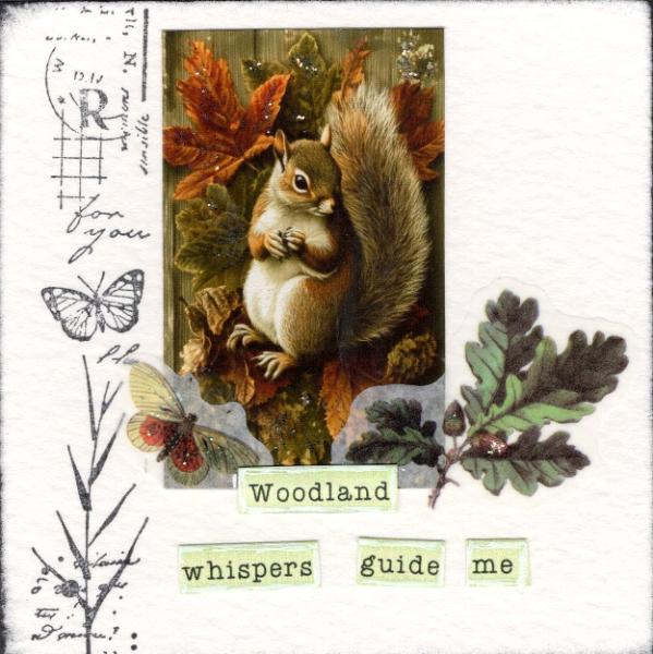 3X3 Collage - Woodland Whispers