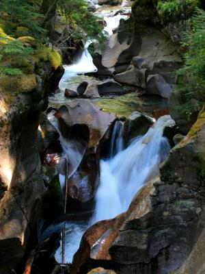 Avalanche Creek Falls Avalanche Creek Falls