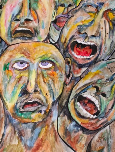 Will he wailing ever end? 