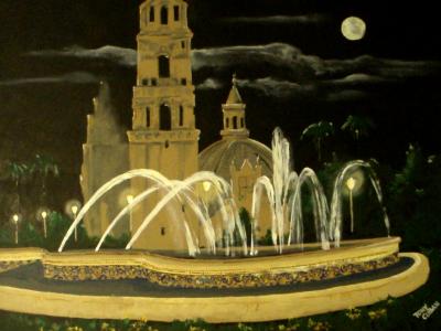 Fountain at Balboa Park