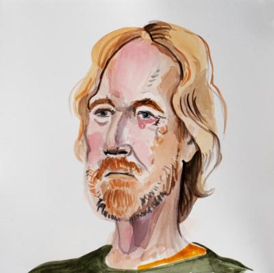 Mark, Watercolor Portrait Mark, Watercolor Portrait
