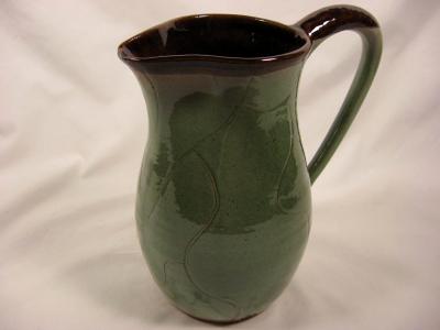 110726.B Green Pitcher