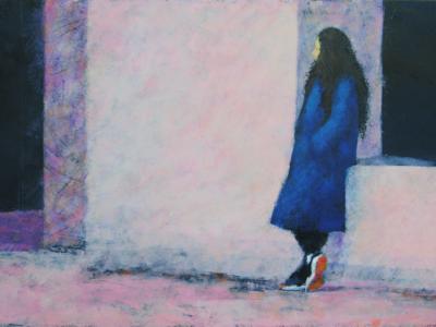 Girl with a Blue Coat