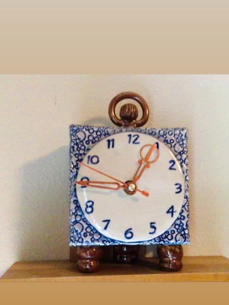 Blue Clock