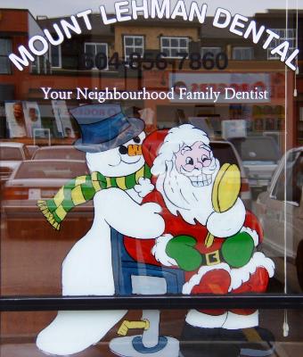 Santa snowman dental