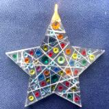 VIBRANT STAR Crystal Ornament