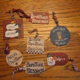 Primitive Christmas Tags