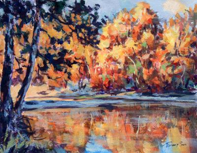 A Moment in the Grove