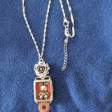 Little Bunny  Repurposed Lady's watch pendant