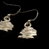 Sterling Nugget Earrings
