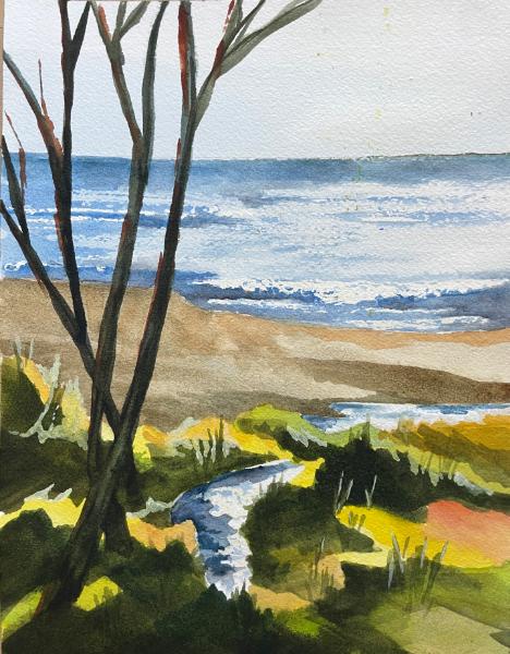 The Beach at Howard Creek