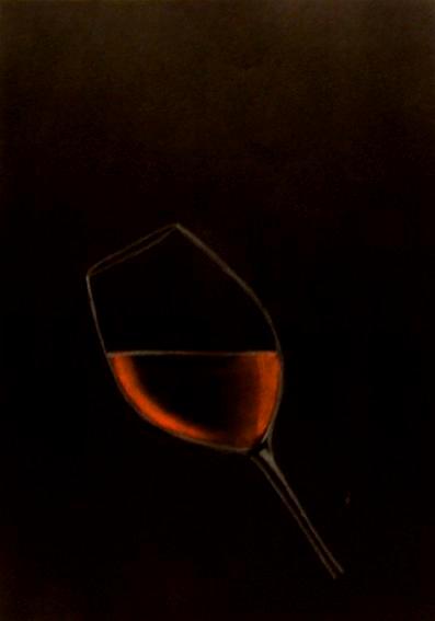 Dry Pastels: Red Wine