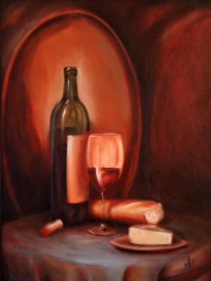 Still life with cheese Still life with cheese