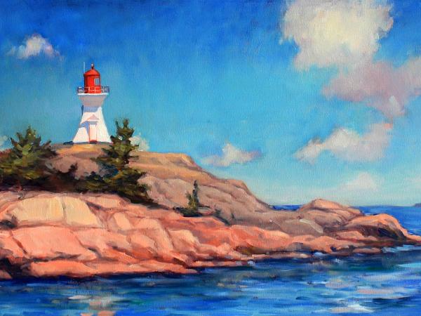 A Lighthouse in Georgian Bay, Ontario