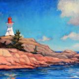 A Lighthouse in Georgian Bay, Ontario