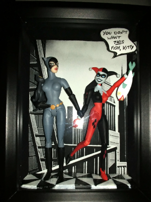 Batman, the Animated Series: Not This One, diorama frame, 6x9. 2017.