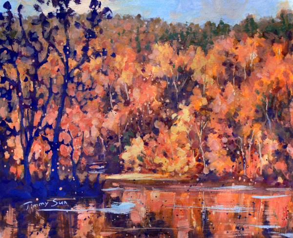 Autumn's Golden Light