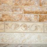 Faux brick and stone