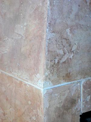 Dtail of stone finish Dtail of stone finish
