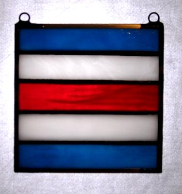 Nautical Flag Sun Catcher Letter C Nautical Flag Sun Catcher Letter C