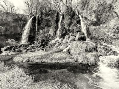Rifle Falls Black and White Rifle Falls Black and White