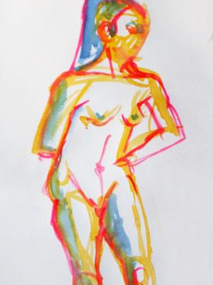 Natalie, Standing Gesture