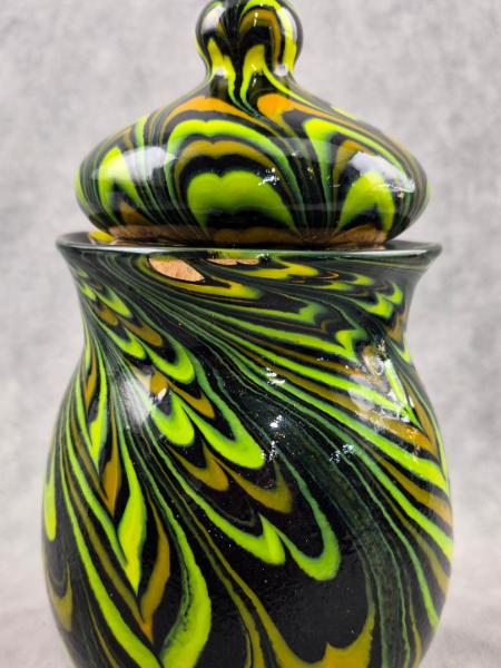 #08282601 Jar with corked lid 9.5''HX5.5''W $235.00