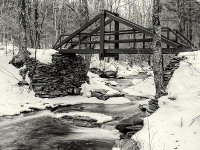 Platte Clove Bridge in Winter Platte Clove Bridge in Winter