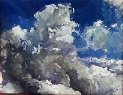 Clouds 3 16x20" oil sold Clouds 3 16x20" oil sold