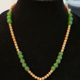 African glass with assorted variety beads