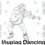 Inupiaq Dancing Coloring Page