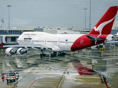 QF29's Sydney Departure QF29's Sydney Departure