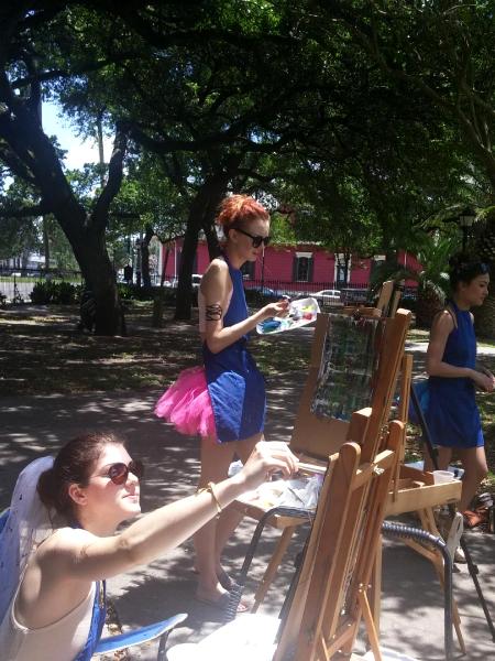 Creative afternoon with friends