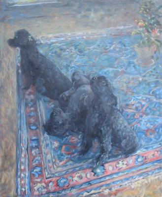 Poodles 30 x40