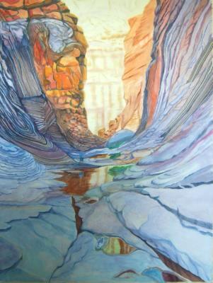 Slot Canyon, Upper North Canyon, Grand Canyon