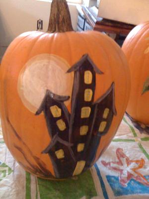 Pumpkin painting