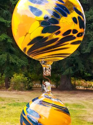 #07302515 Three Hanging Ball Sculpture Lg-6.5'' Med-4.5'' Sm-3.5'' Long-23'' $180.00 #07302515 Three Hanging Ball Sculpture Lg-6.5'' Med-4.5'' Sm-3.5'' Long-23'' $180.00