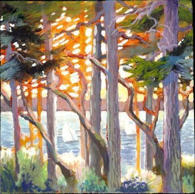 Whidbey Thru the Trees M Whidbey Thru the Trees M