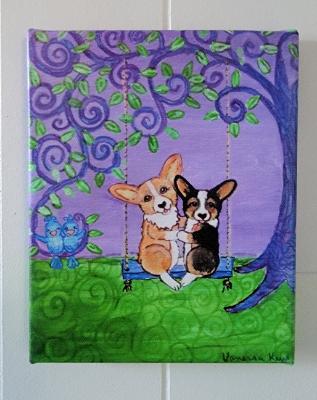 Swinging into love 6x8 Swinging into love 6x8