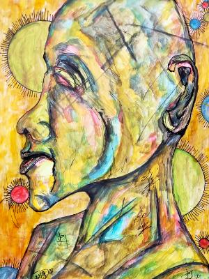 At peace with being erased, which puzzles the spores, infecting them with the first hints of empathy. At peace with being erased, which puzzles the spores, infecting them with the first hints of empathy.