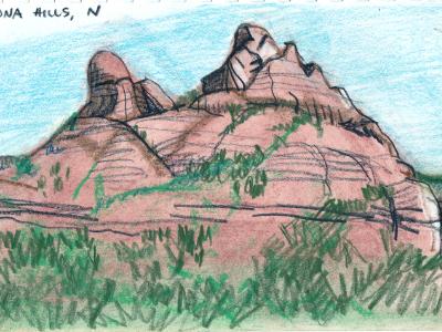 Sedona Hills, Norther view