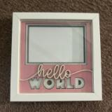 hello world in pink