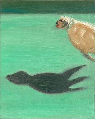 "Eclipse" Oil/canvas 8"x10"