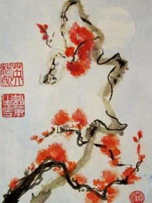 Orange Blossoms - SOLD(29"X14")
